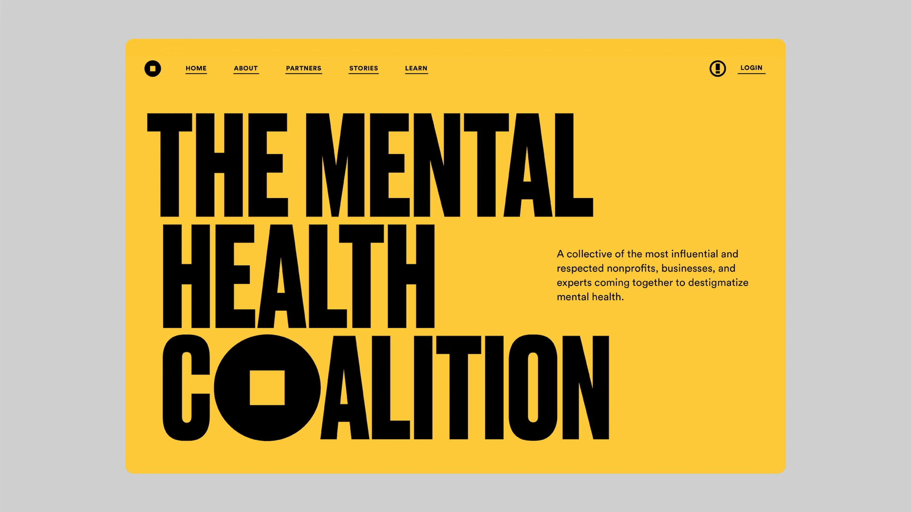 Mental Health Coalition banner